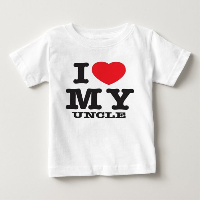 I Love My Uncle (Lurch & Dom Live Broadcast) Baby T-Shirt (Front)