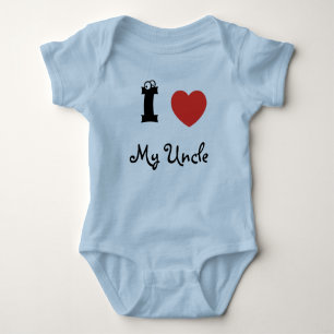 I love my uncle romper. baby bodysuit