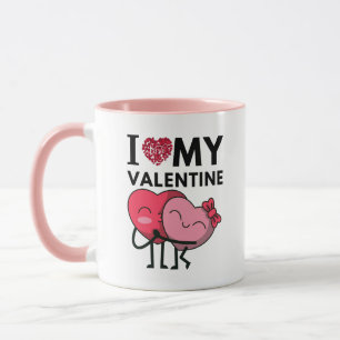 I Love My Valentine Special Valentines Day Gifts Mug