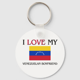 I Love My Venezuelan Boyfriend Keychain
