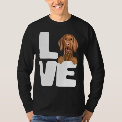 I Love My Vizsla Dog T-Shirt