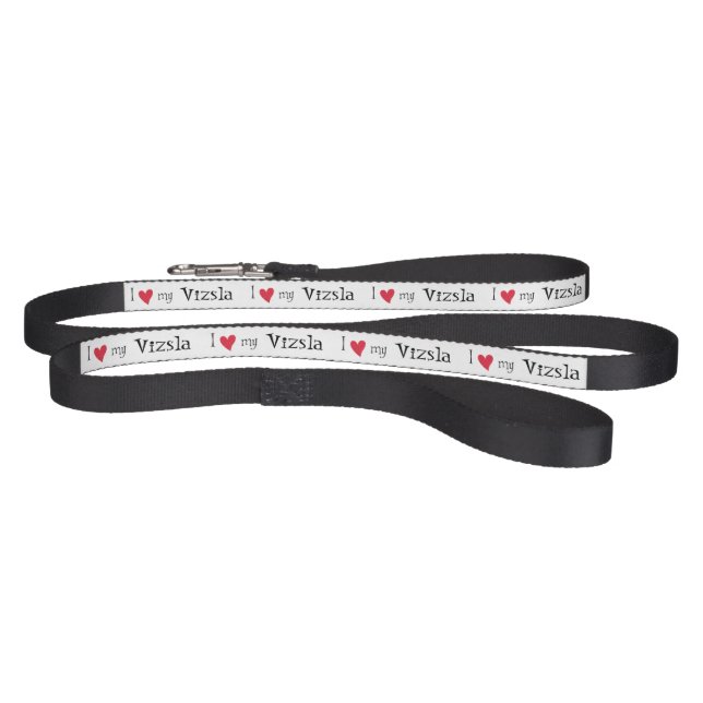 I Love my Vizsla Pet Leash (Full)