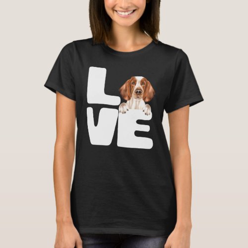 I Love My Welsh Springer Spaniel Dog T_Shirt