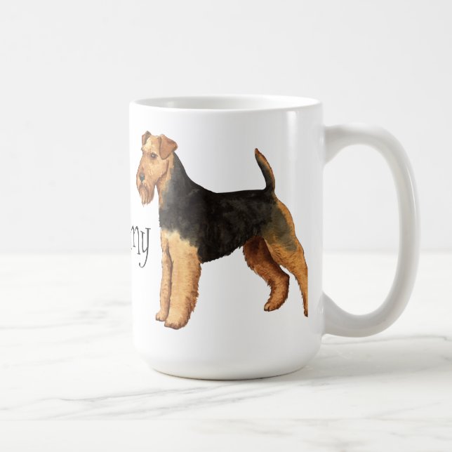 I Love my Welsh Terrier Coffee Mug (Right)