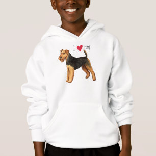 I Love my Welsh Terrier Hoodie
