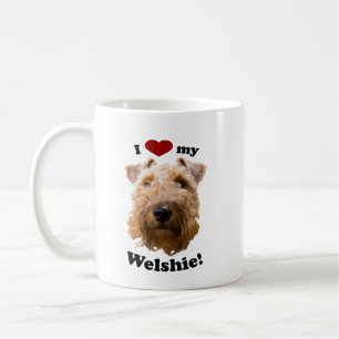 I Love My Welshie Welsh Terrier Photo Coffee Mug