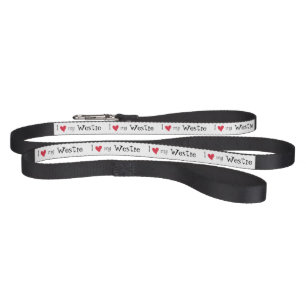 I Love my Westie Pet Leash