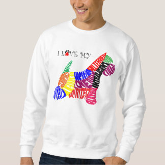 I Love My Westie Sweatshirt
