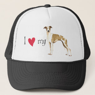 I Love my Whippet Trucker Hat