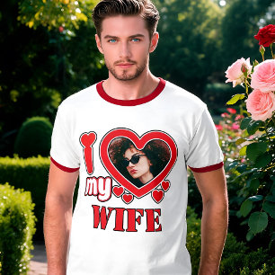 I Love My Wife Personalized T-Shirt