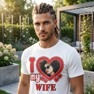 I Love My Wife Personalized T-Shirt