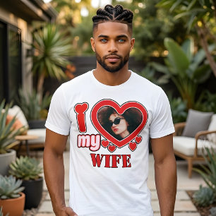 I Love My Wife Personalized T-Shirt