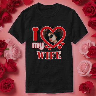 I Love My Wife Personalized T-Shirt