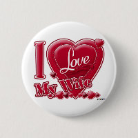 I Love My Wife red - heart