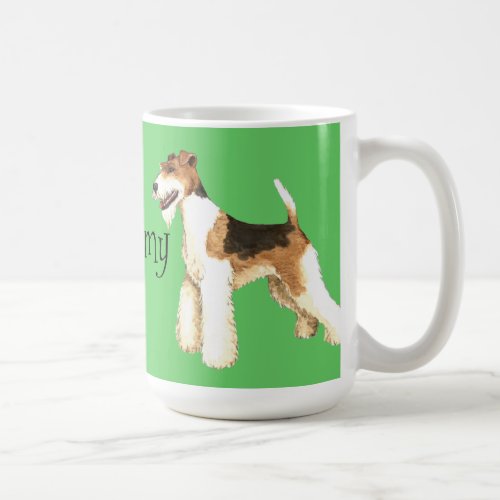 I Love my Wire Fox Terrier Coffee Mug