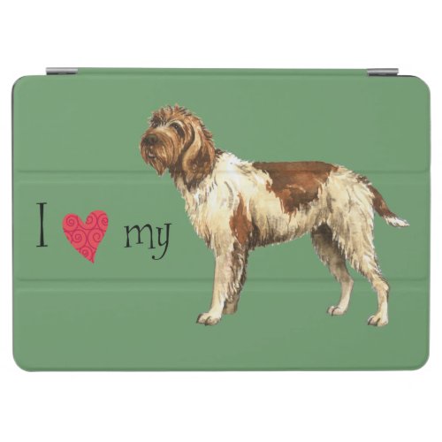 I Love my Wirehaired Pointing Griffon iPad Air Cover