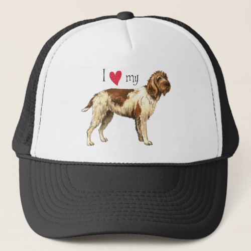 I Love my Wirehaired Pointing Griffon Trucker Hat