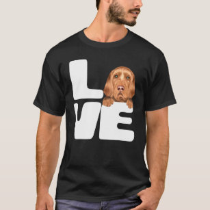 I Love My Wirehaired Vizsla Dog T-Shirt