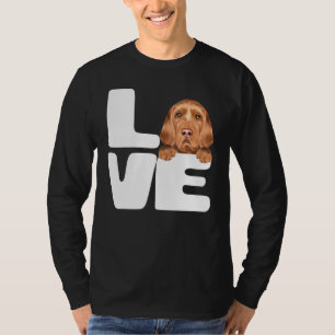 I Love My Wirehaired Vizsla Dog T-Shirt
