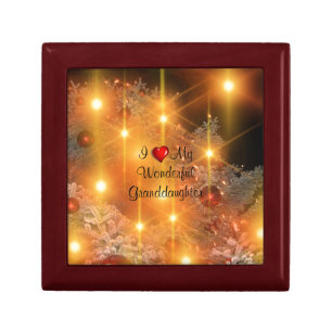 I Love My Wonderful Granddaughter Gift Box