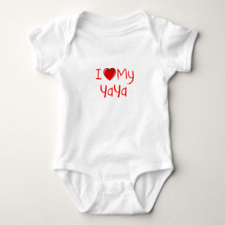 I Love My YaYa Infant & Toddler T-Shirt Baby Bodysuit