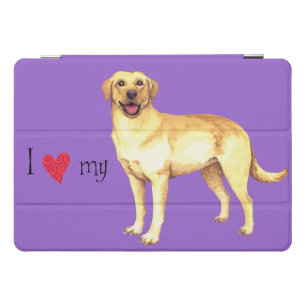 I Love my Yellow Lab iPad Pro Cover