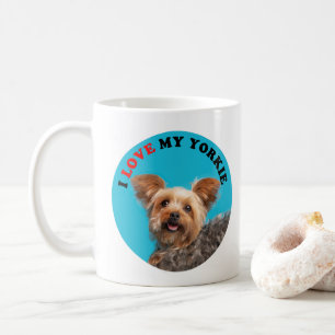 I Love My Yorkie Coffee Mug