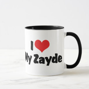 I Love My Zayde Mug