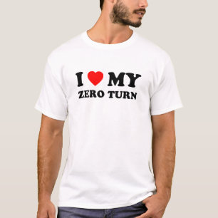 I Love My Zero Turn Mower Dad Gift T-Shirt