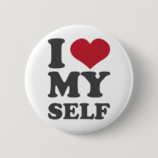 I Love Myself Button