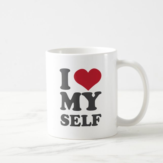 I Love Myself Coffee Mug (Right)