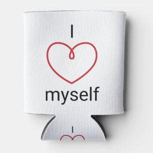 I Love Myself Design Can Cooler