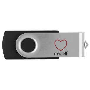 I Love Myself Flash Drive