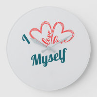 I Love Myself - Self-Care Button