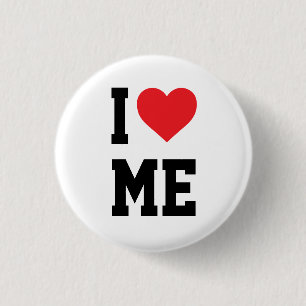 I Love Myself Trucker Button