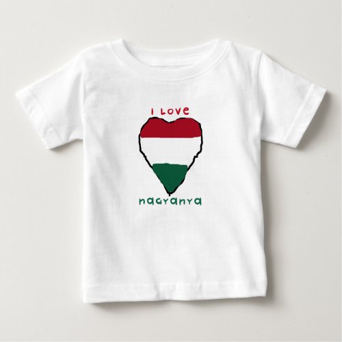 I Love Nagyanya Infant T_Shirt