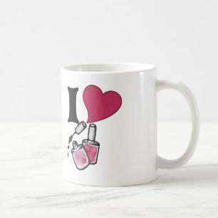I love nail polish coffee mug