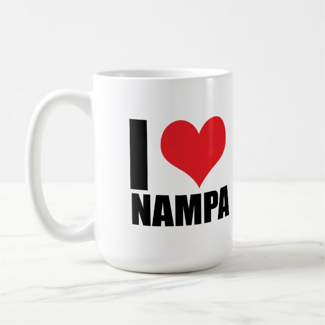 I love Nampa Coffee Mug (Left)