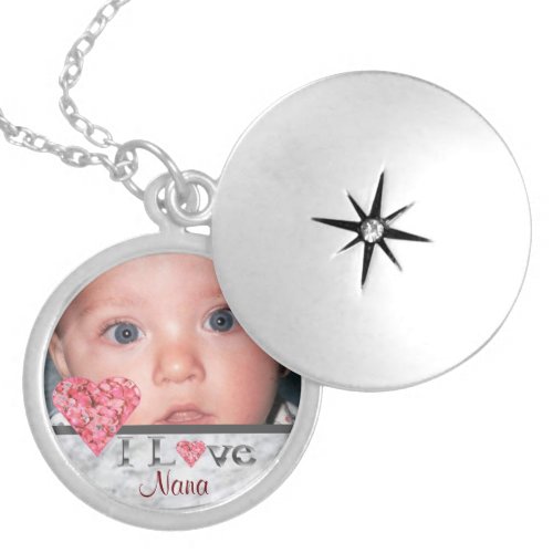 I Love Nana Photo Locket