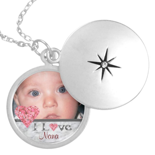 I Love Nana Photo Locket (Front)