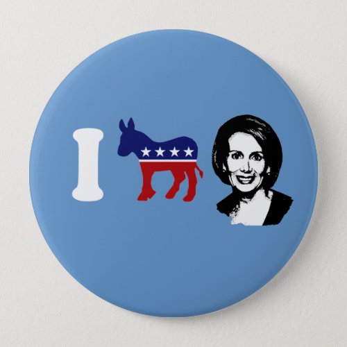 I Love Nancy Pelosi 2 Button