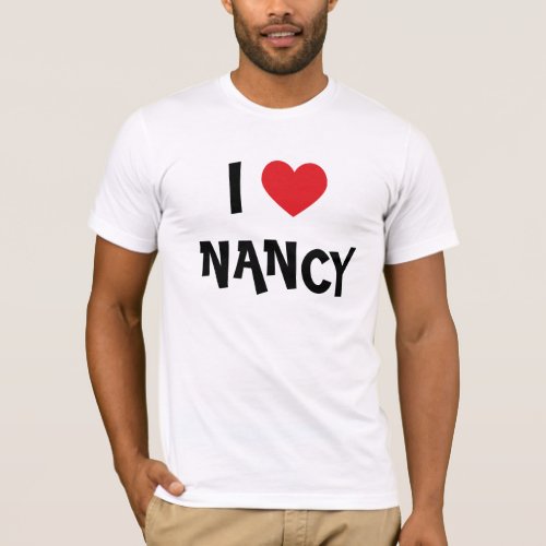 I Love Nancy T_Shirt