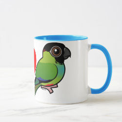 I Love Nanday Conures Combo Mug