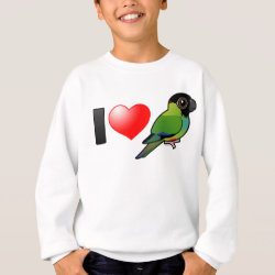 I Love Nanday Conures Kids' American Apparel Organic T-Shirt