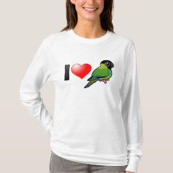I Love Nanday Conures Women's Basic Long Sleeve T-Shirt