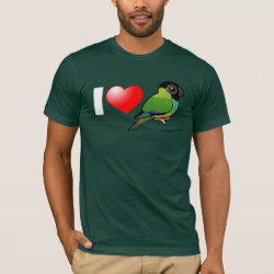 I Love Nanday Conures Men's Basic American Apparel T-Shirt