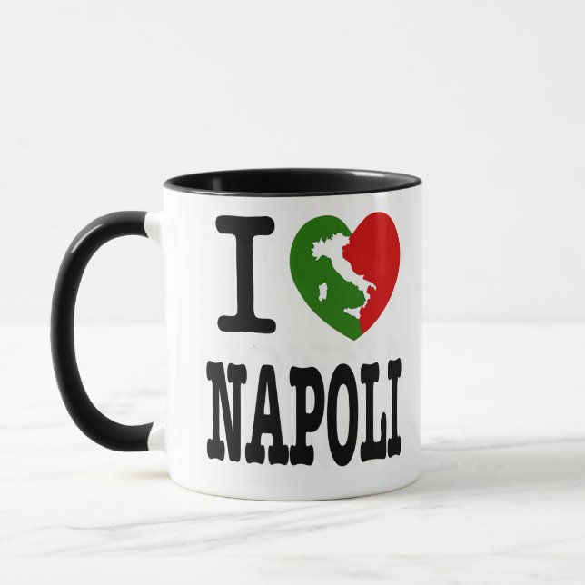 I Love Napoli  Mug (Left)