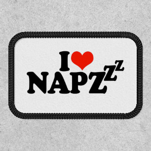 I Love Naps - Funny Saying Patch