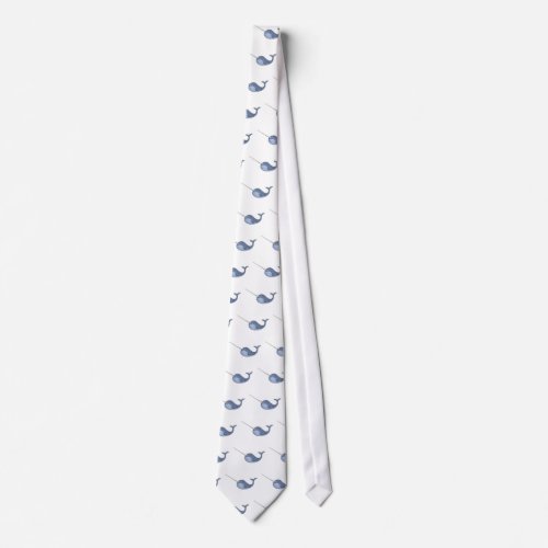 I love Narwhals Neck Tie