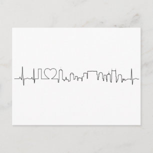 I love Nashville in a extraordinary style Postcard